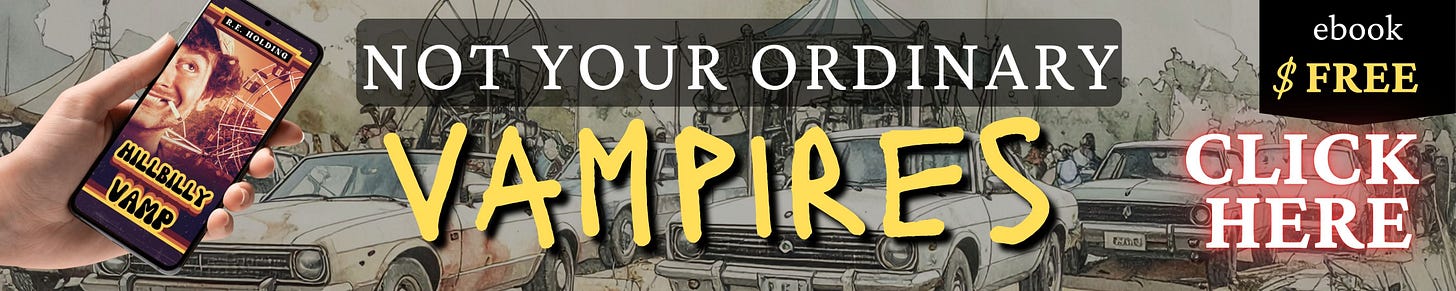 Get Hillbilly Vamp for free until the end of September!