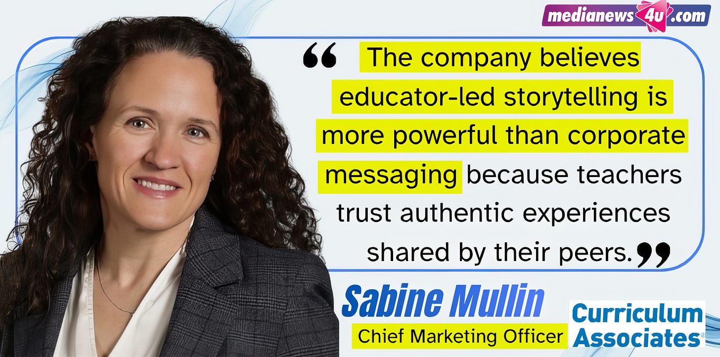 i-Ready Chief Marketing Officer Sabine Mullin confirms Extraordinary Educators uses teachers. i-Ready Chief Marketing Officer Sabine Mullin confirms Extraordinary Educators uses teachers.