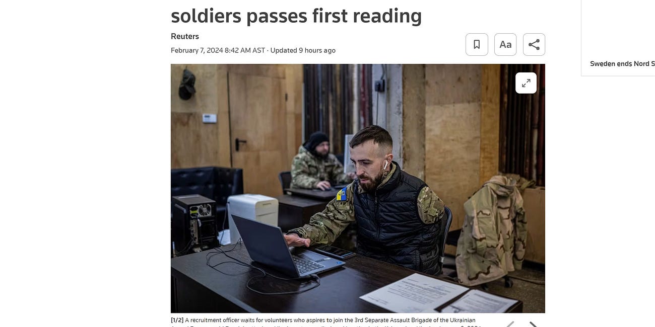 Ukraine About to Seize Assets of Ukrainians Who Won’t Fight for Them