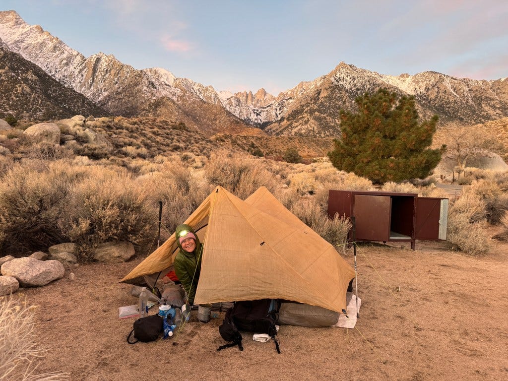 Our favorite tent