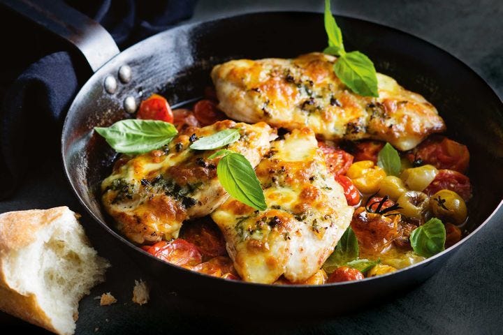 One-pan caprese chicken One-pan caprese chicken