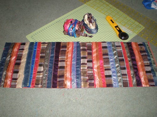 Silk Strip Patchwork Silk Strip Patchwork