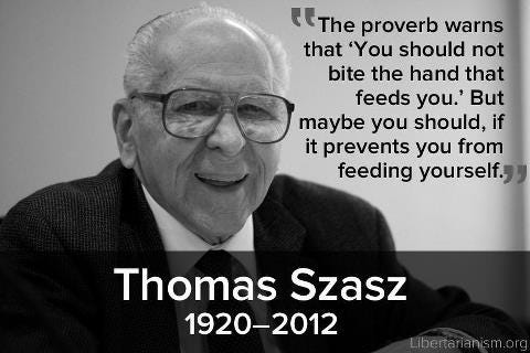 Goodbye Dr Szasz | Psico-logica