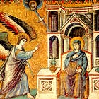 The first 'Hail Mary' and Our Lady's reaction