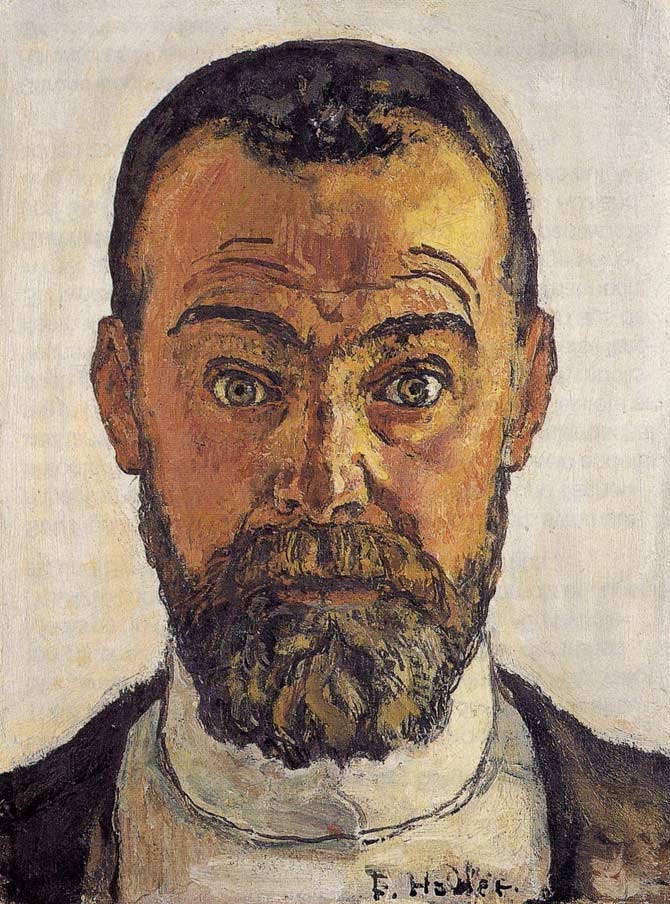 Self portrait by Ferdinand Hodler Self portrait by Ferdinand Hodler