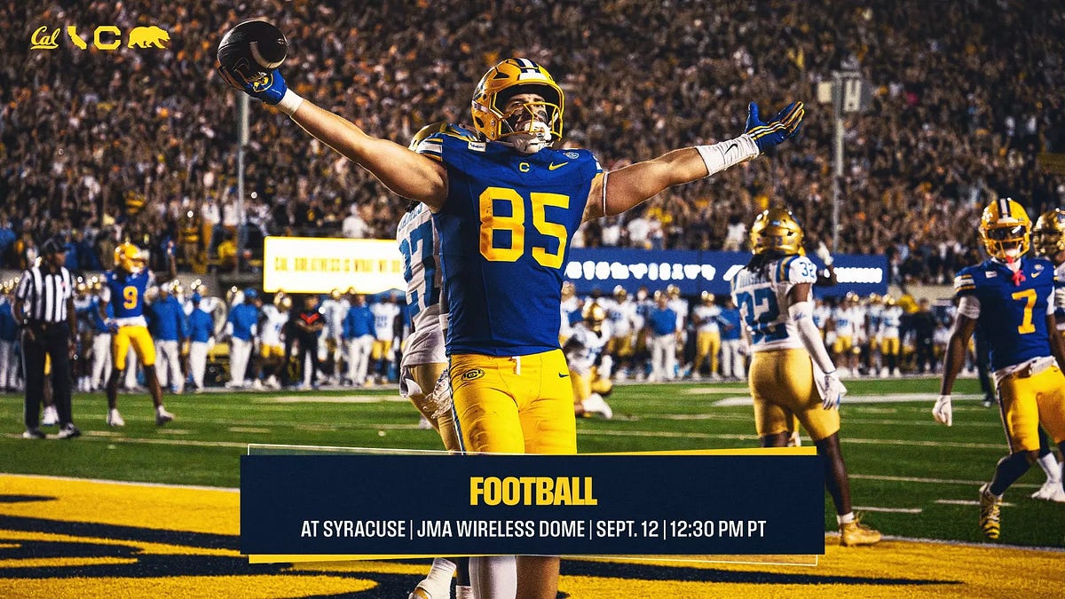 How to Watch Cal v. Syracuse College Football: Live Stream and TV Channel