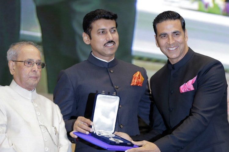 Akshay kumar national award controversy