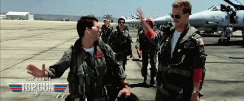 Top Gun High Five GIF - Top Gun High Five Need For Speed - Discover & Share  GIFs