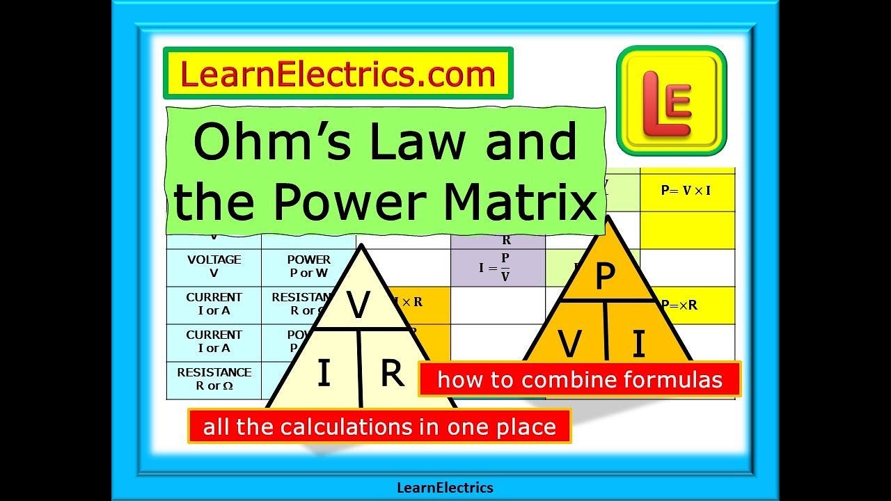 Ohms Law And Power