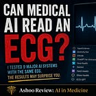 Can Medical AI Read an ECG?