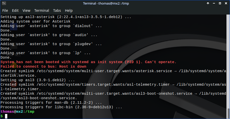“System has not been booted with system”
