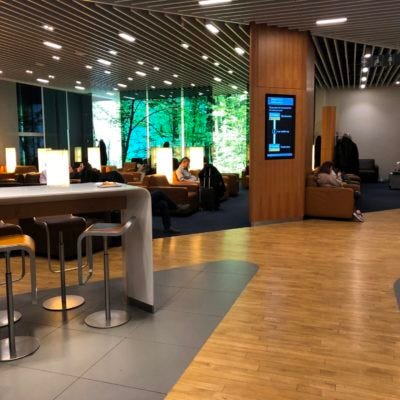 Lufthansa Business Senator Lounge London Heathrow Terminal 2 11