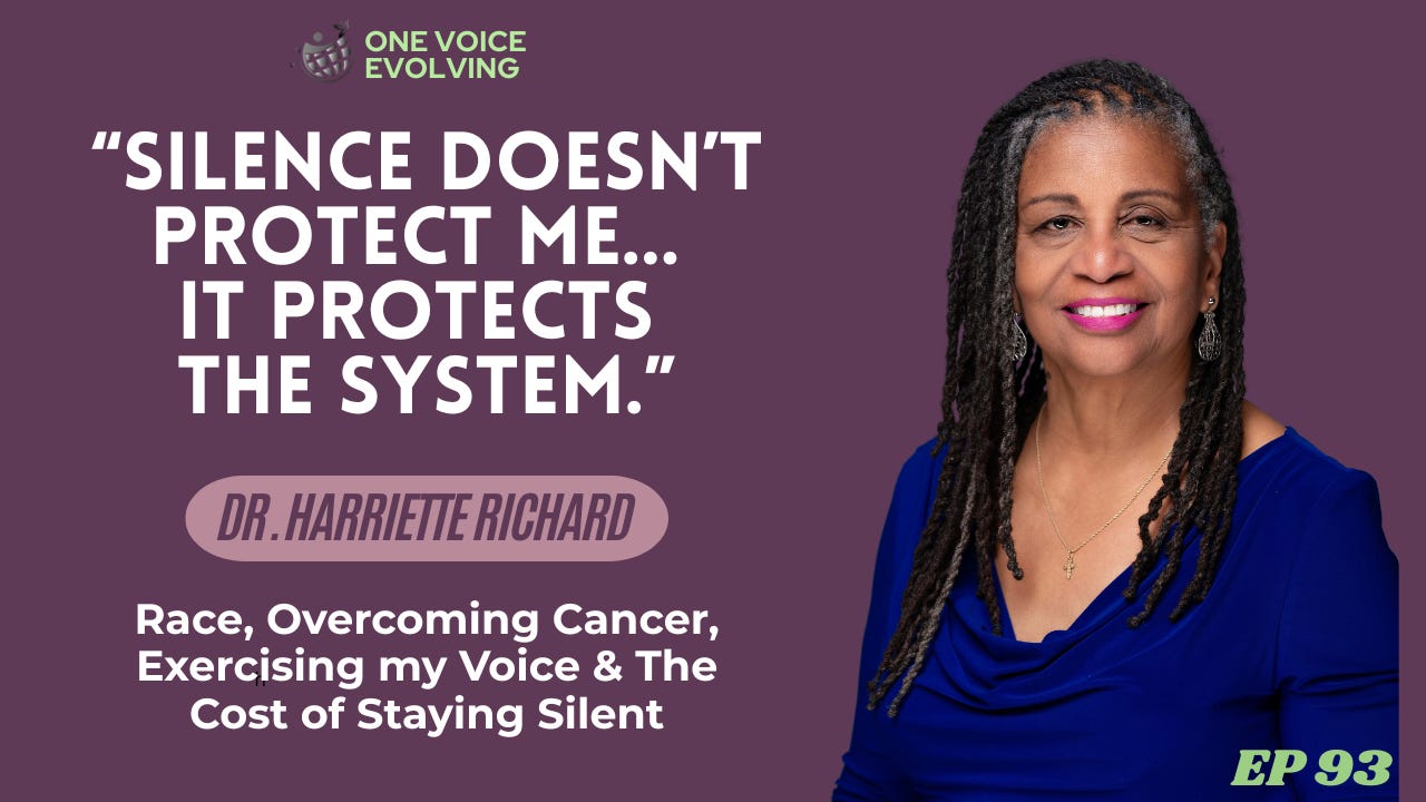 one voice evolving, resilience reimagined, Harriette Richard, Kim Brassor, racial equity
