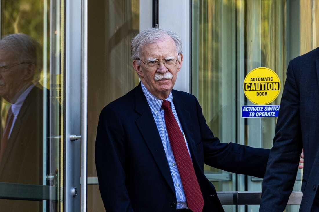 John Bolton pleads guilty in classified documents case : NPR