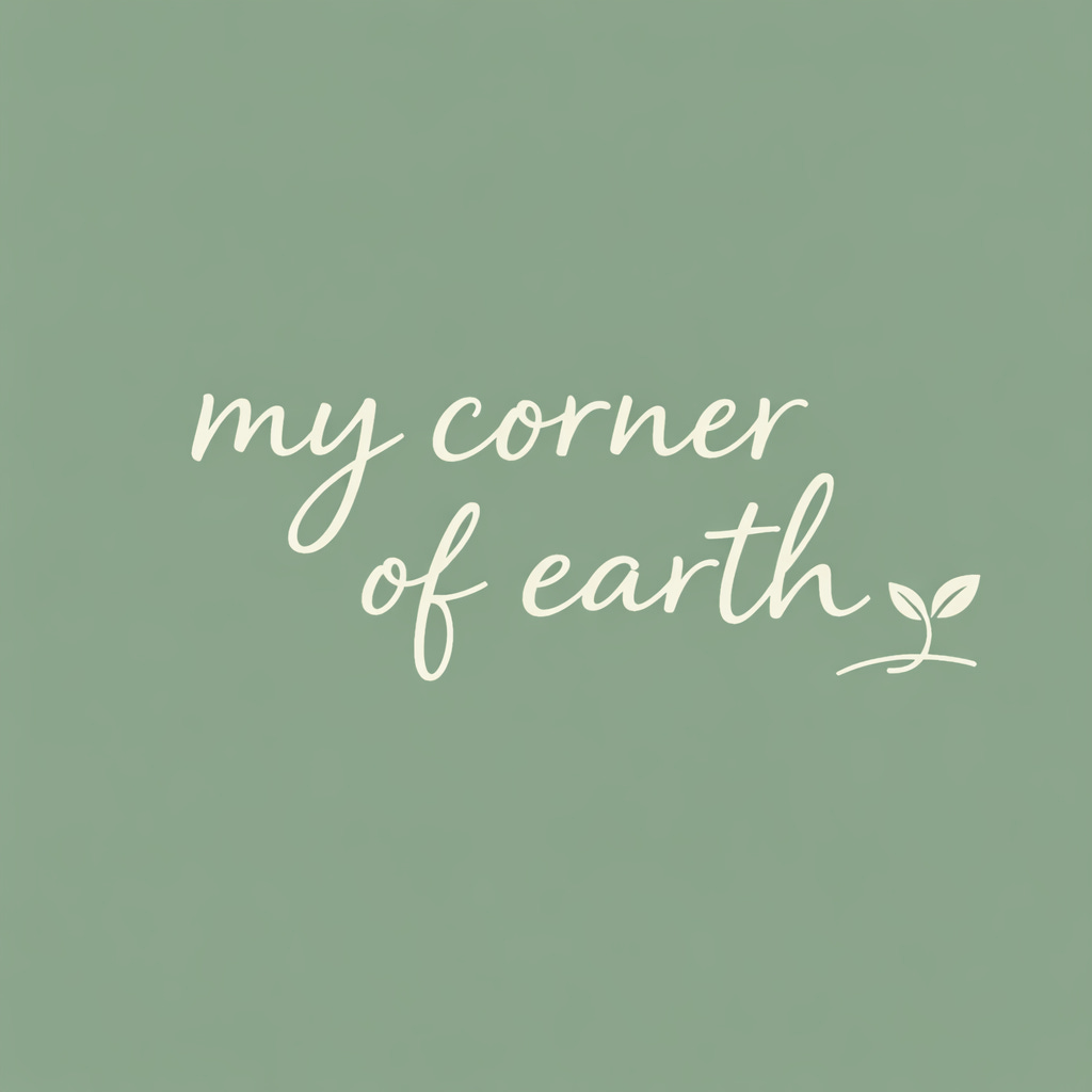 my corner of earth 