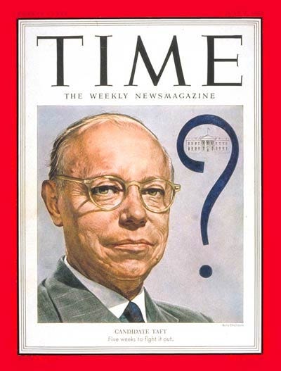 Past Campaigns: Robert Taft's 1952 Campaign for President