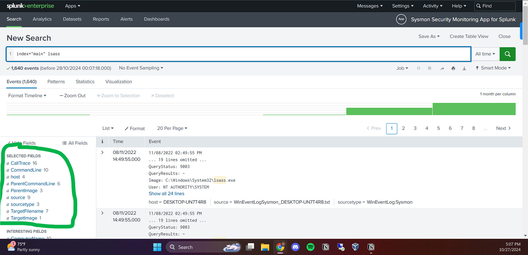 Intrusion Detection using Splunk - by Omar Haggag