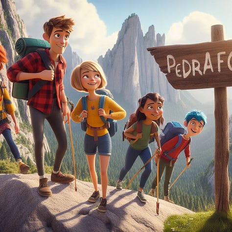 Imatges de Catalunya generades per IA amb estil Disney