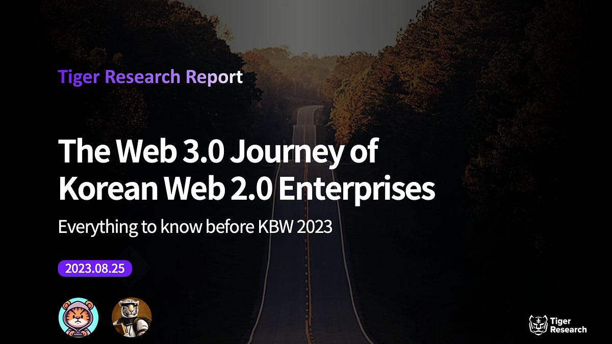 The Web3.0 Journey of Korean Web2.0 Enterprises