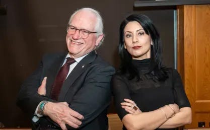 Robert Corn-Revere and Mary Anne Franks at Fearless Speech