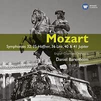 Image result for mozart 40 barenboim english chamber