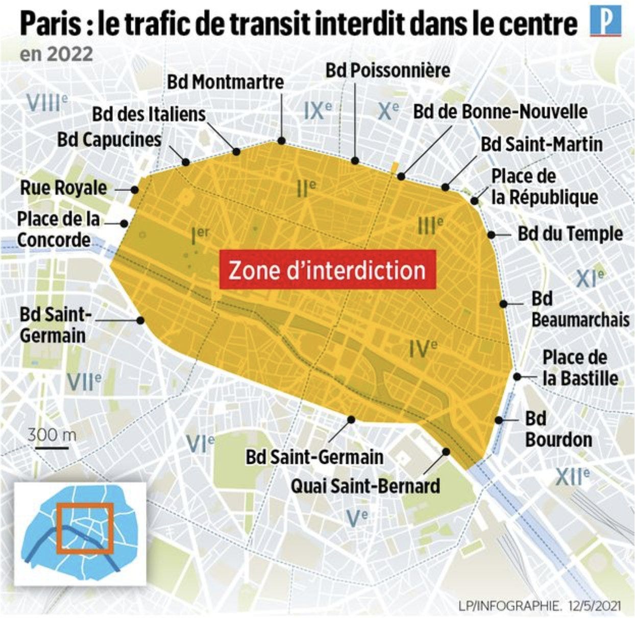 Paris to introduce Limited Traffic Zone at city centre | TheMayor.EU