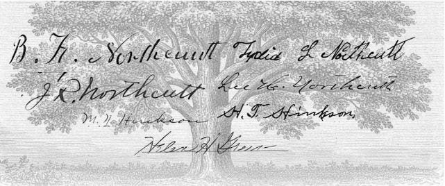 4 generations of signatures & a legacy of 