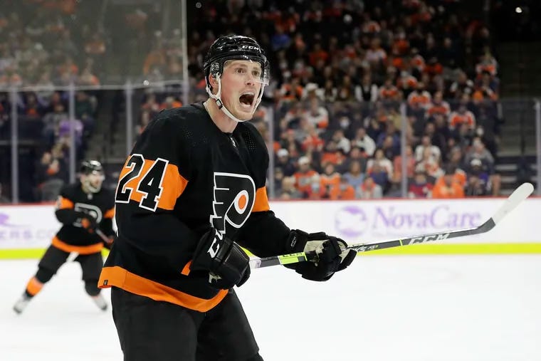 Flyers Nick Seeler embracing the grind shuttling between the NHL and AHL