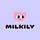 Milkily