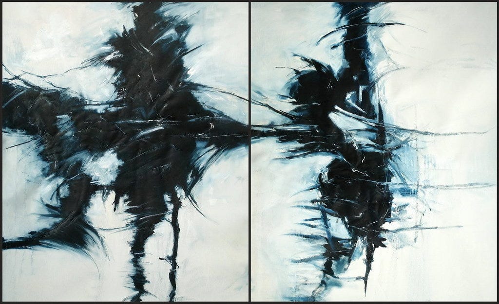 Homage To Heisenberg Uncertainty Principle Oil Painting By Diamantis  Stagidis | absolutearts.com