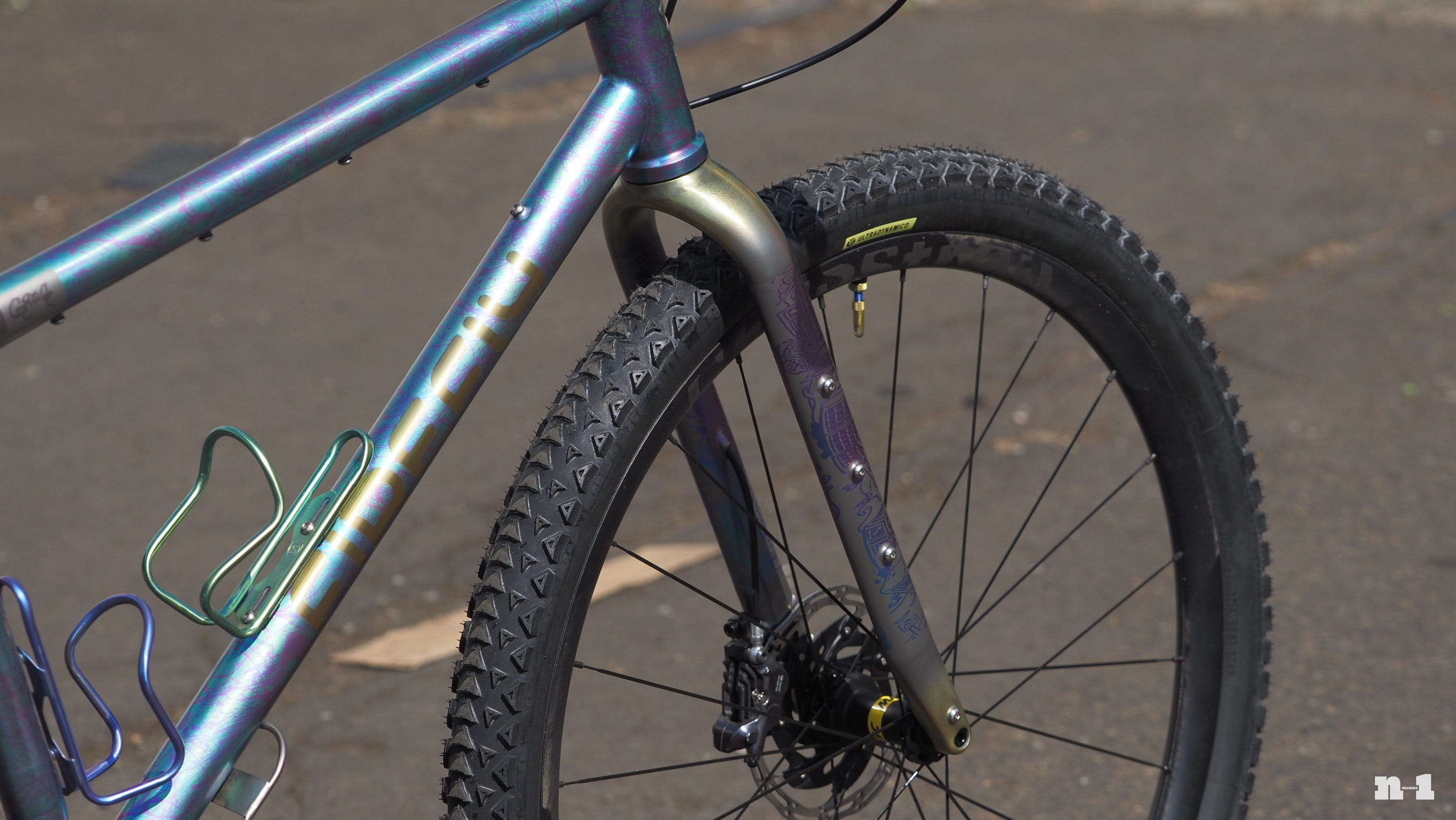 Firefly titanium fork