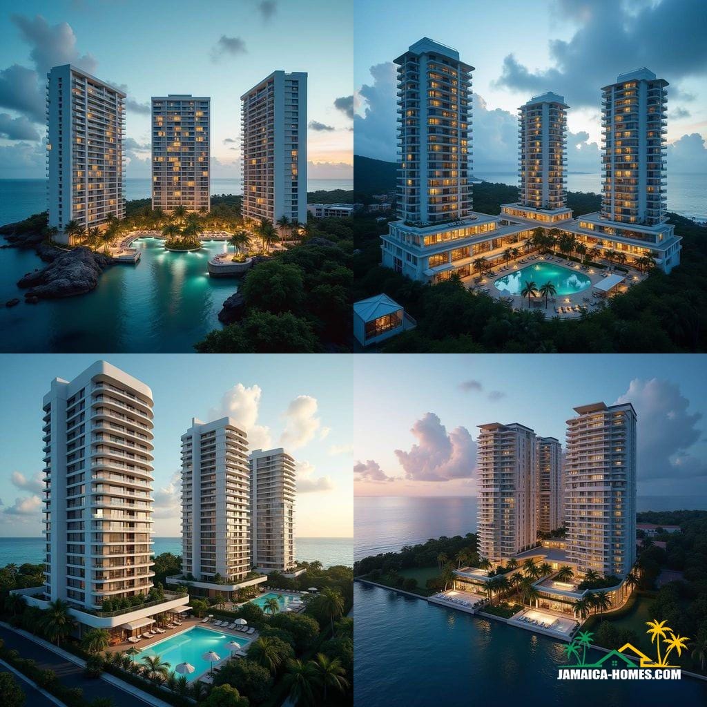 Luxury real estate scheme in jamaica caribbean