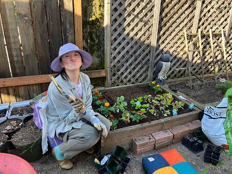 A doctor finding joy in gardening