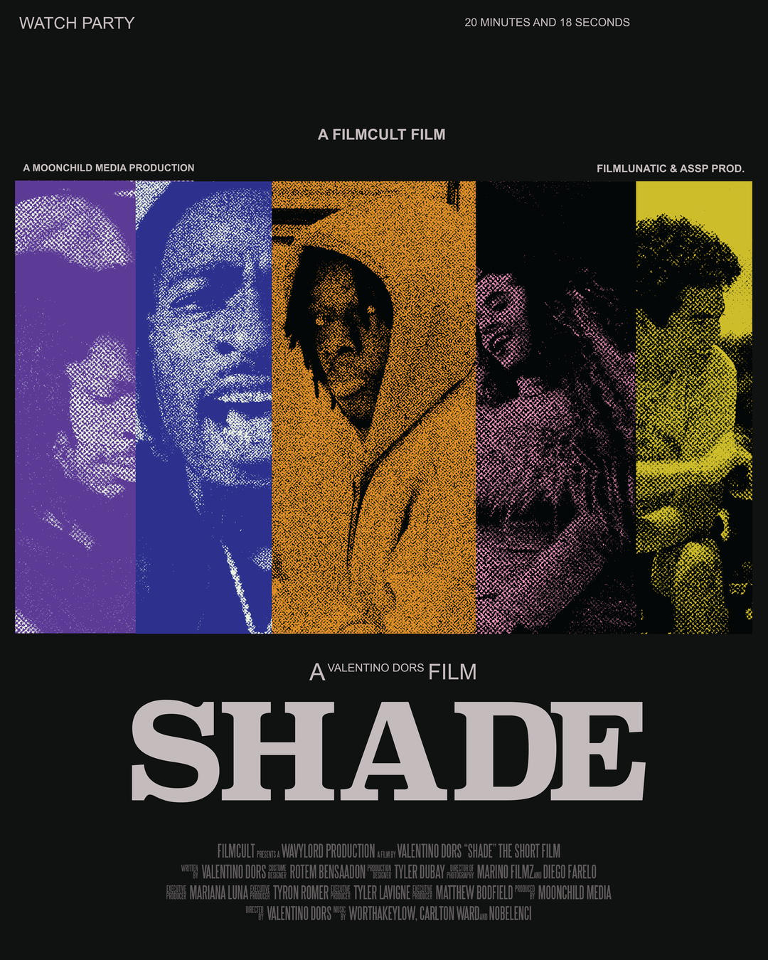 Shade The Short Film Premiere flyer hero image hosted by FILM CULT at Savor Cinema starting at 2026-01-04T15:00:00.000Z