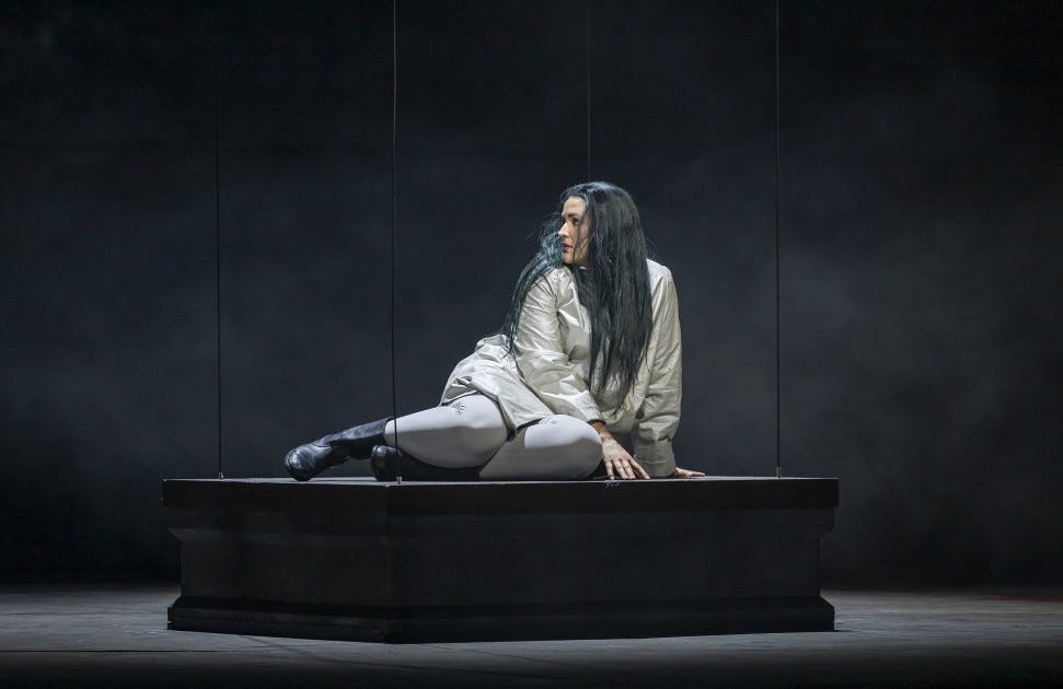 Lise Davidsen as Salome in Lydia Steier’s production for the Opéra National de Paris. (Photo: Charles Duprat-OnP)