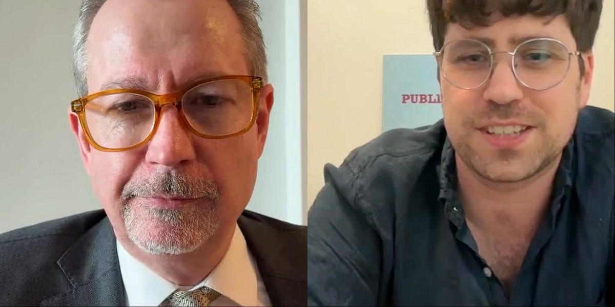 David Kurtz goes live after hearing to block Trump's slush fund