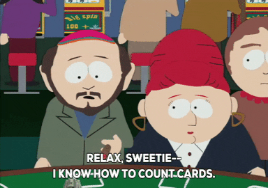 South Park meme used in Beating The Tide investing newsletter to illustrate risk management vs. gambling — caption: ‘Relax, sweetie — I know how to count cards,’ aligning with fundamental analysis principles for smart investing. South Park meme used in Beating The Tide investing newsletter to illustrate risk management vs. gambling — caption: ‘Relax, sweetie — I know how to count cards,’ aligning with fundamental analysis principles for smart investing.