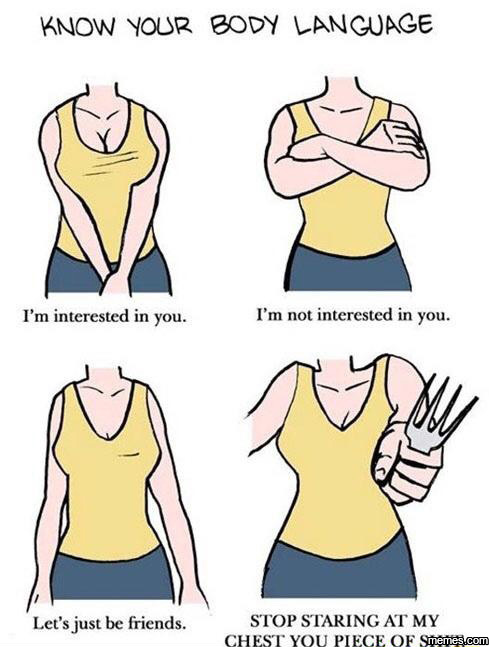 Know your body language : r/memes Know your body language : r/memes