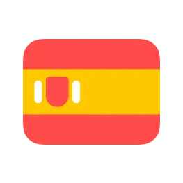 The flag of Spain as rendered in the Duolingo app