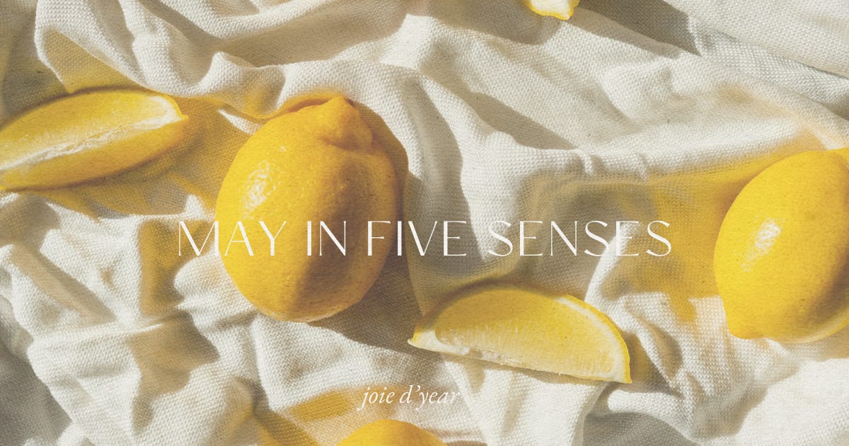 May in Five Senses