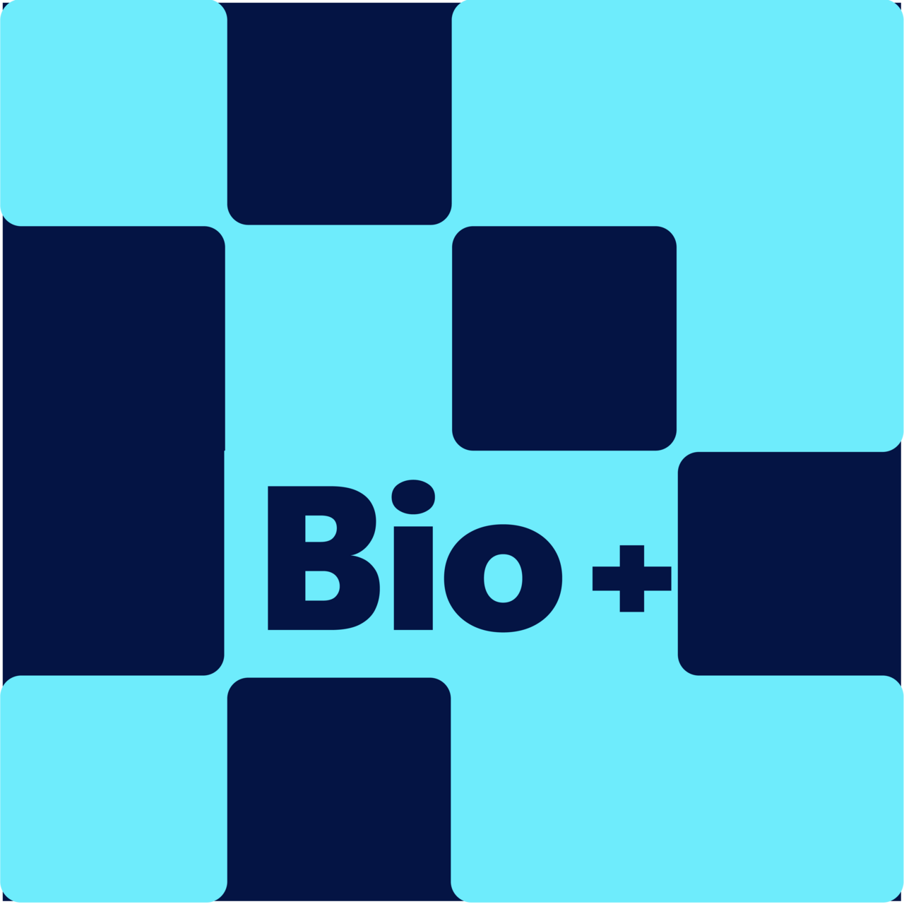 Elcke and Mauro's BIO+ Bites logo