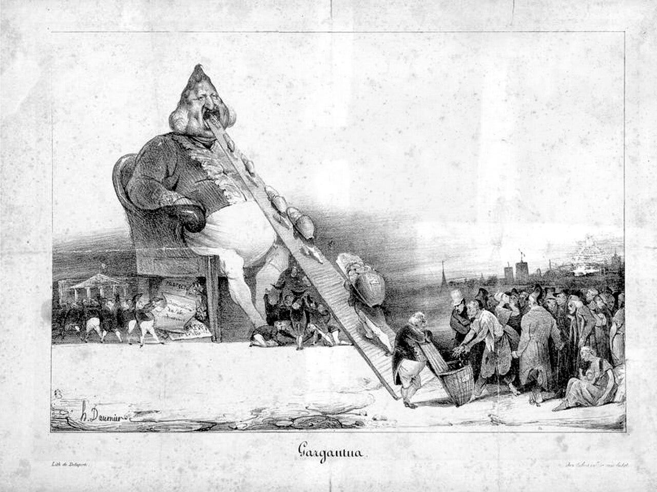 Gargantua by Daumier Gargantua by Daumier