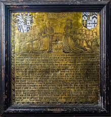 Fitton - Sir Edward Fitton Family Plaque, St Patrick's Cathedral, Dublin:  Supplied by Bernice Lindholm: Children's names:- 1.Edward 1546 died 5  Weeks: 2.Sir Edward 1550, Married Alice Holcroft: 3.William: 4.John:  5.Alexander Married