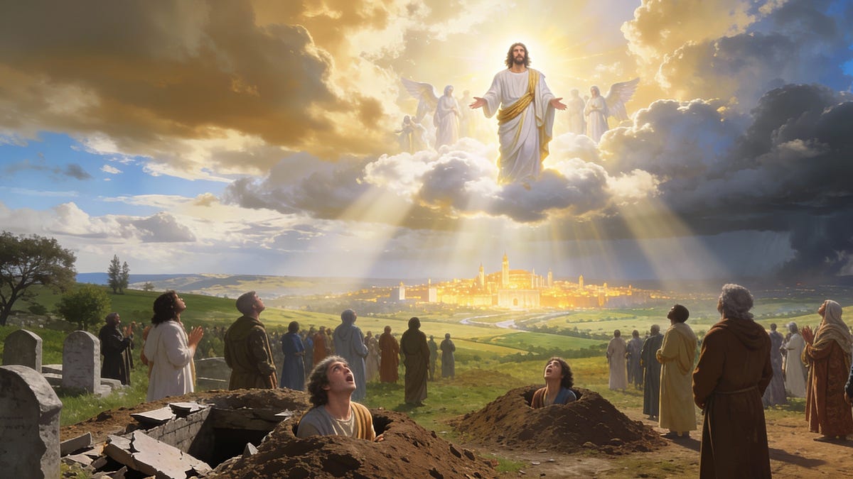 Resurrection Rapture Resurrection, Not Rapture - by Dale Moreau