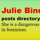 Julie Bindel Post Directory