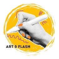 Art & Flash logo
