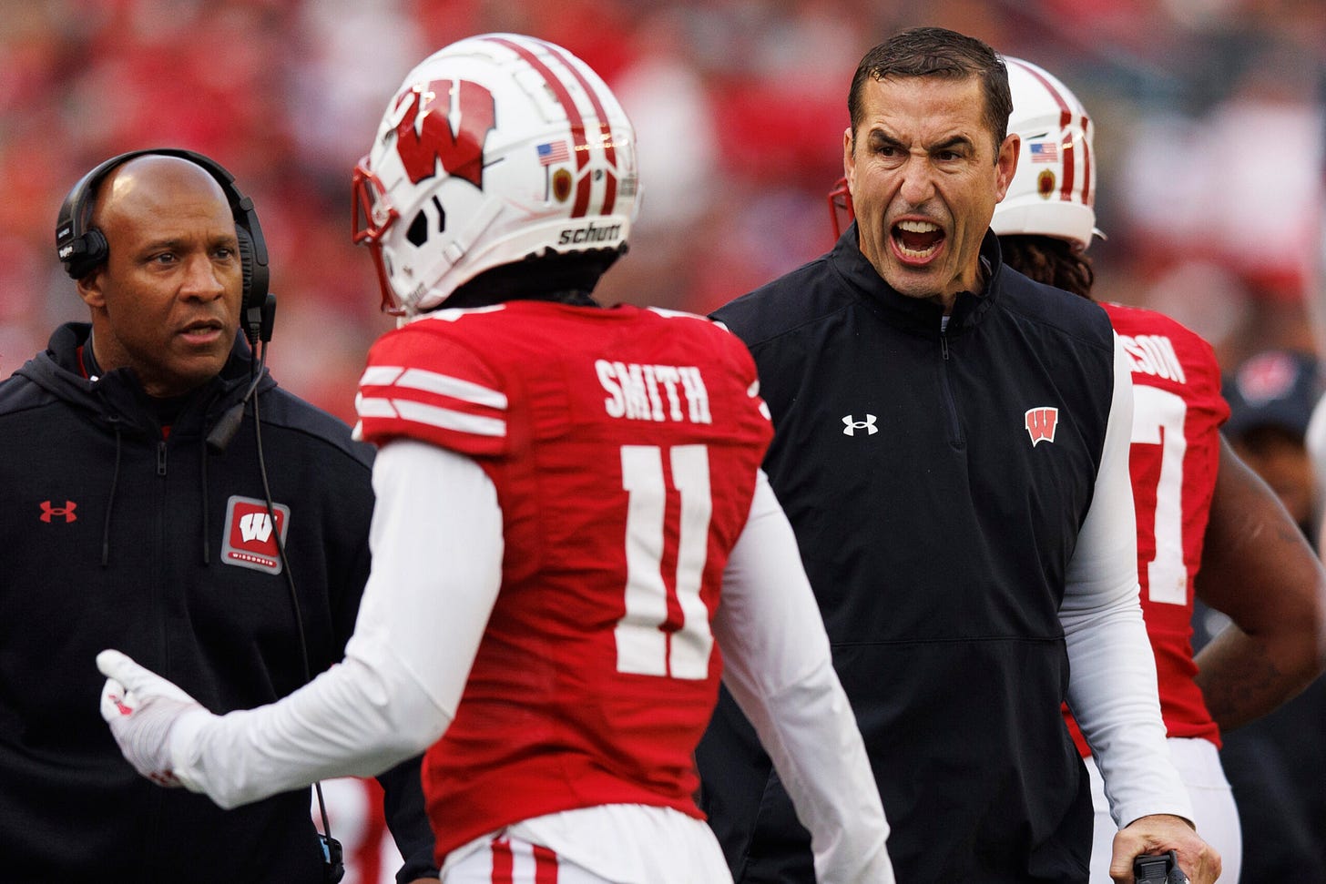 Wisconsin Badgers football head coach Luke Fickell loses to Northwestern at home