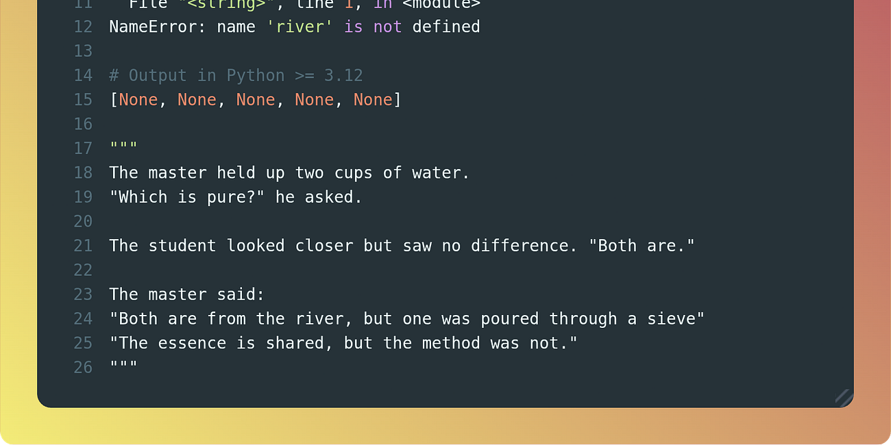 Koan 11: The Flowing River (Part 2)