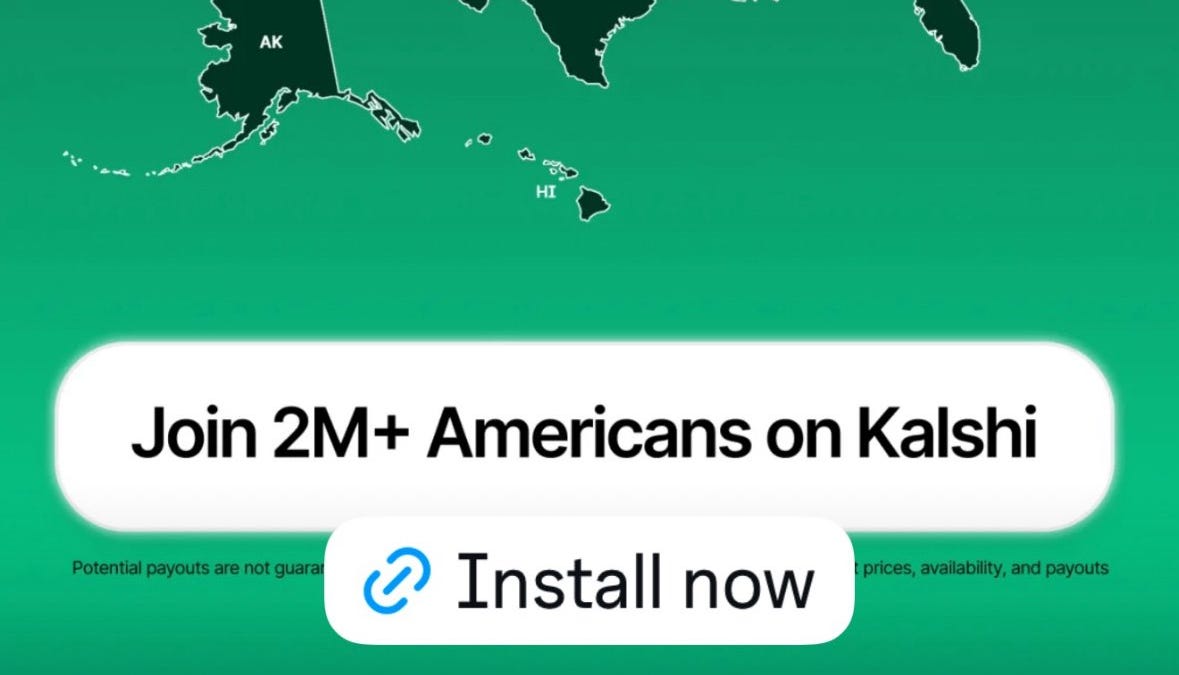Yes, Kalshi Is Still Marketing Itself As A Betting Platform