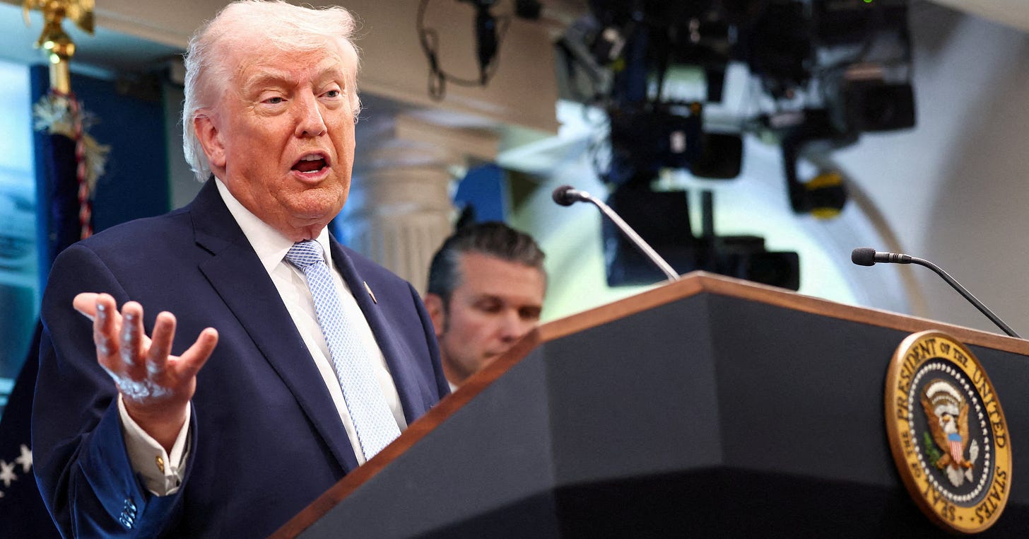 Trump says Iran should not charge fees to tankers going through Strait of Hormuz | Reuters Trump says Iran should not charge fees to tankers going through Strait of Hormuz | Reuters
